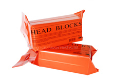 Orange Foam Head Blocks